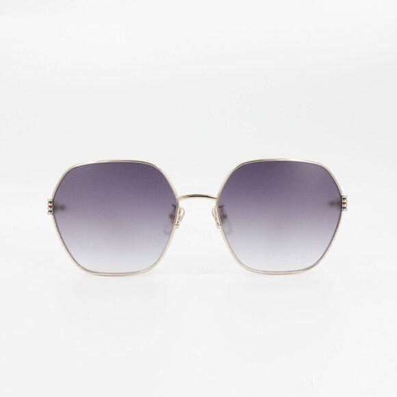 Gucci GG1285 Square Sunglasses Gold Gray OS - Picture 1 of 16